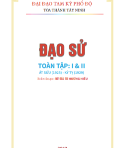 Đạo Sử Toàn Tập (Đạo Cao Đài) – Nữ Đầu Sư Hương Hiếu