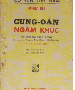 Cung Oán Ngâm Khúc (NXB Tân Việt 1953) - Ôn Như Hầu
